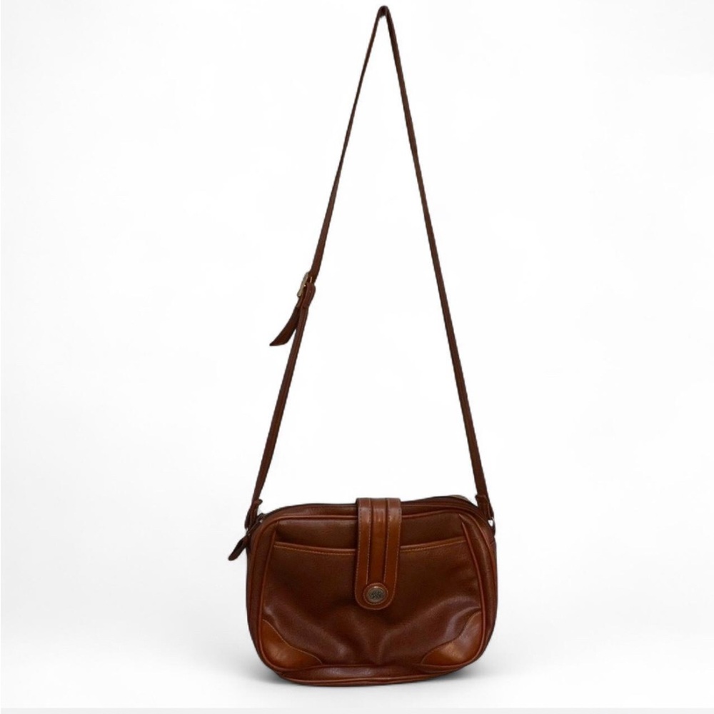 💚 VINTAGE B.M.SMITH Faux Leather Crossbody Bag (OS)